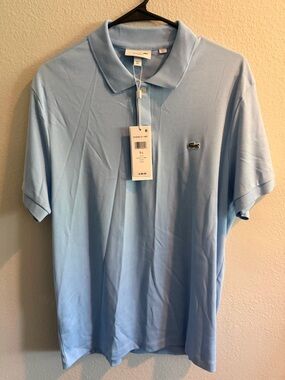 Lacoste Men’s Polo Shirt - Sky Blue